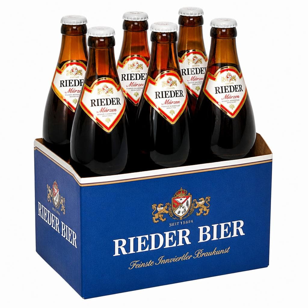 Rieder Bier Märzen, 6 x 0,5 l – Norma
