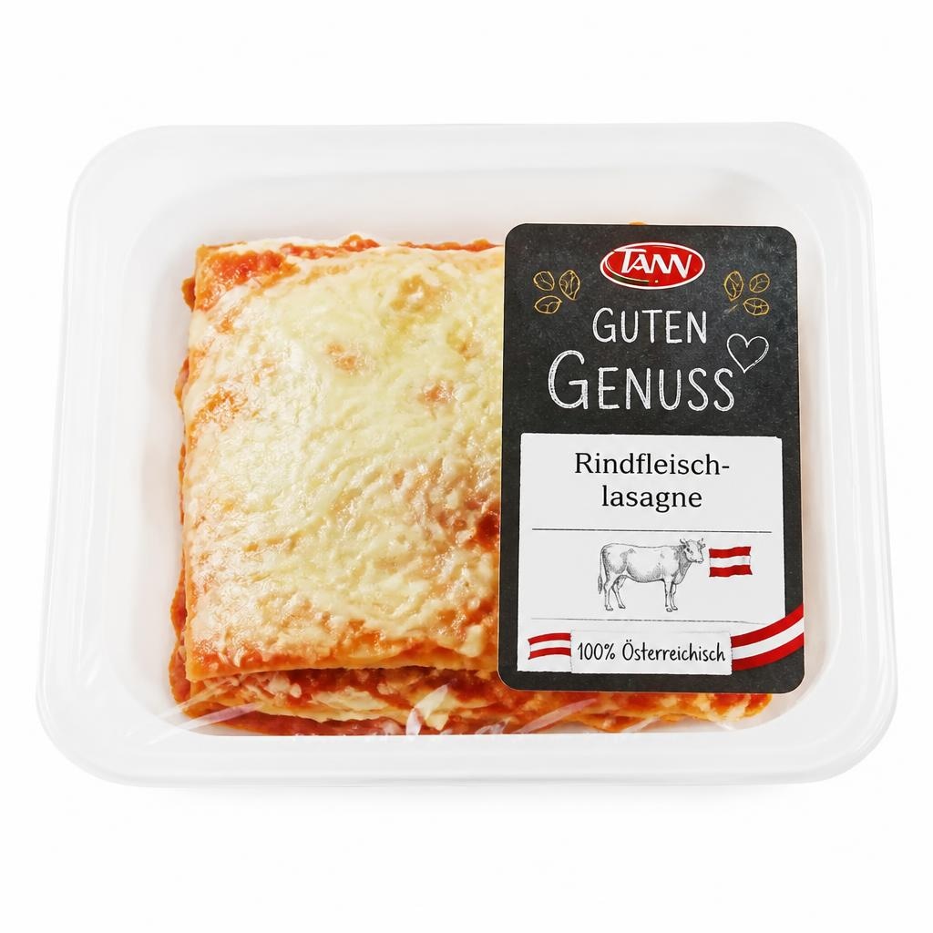 Rindfleischlasagne oder Spinatlasagne per Stück TANN Angebot bei Interspar