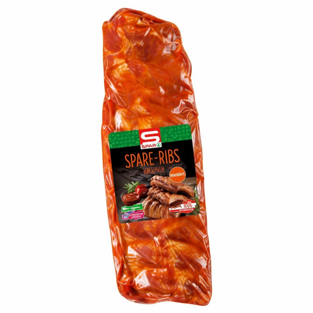 Spare-Ribs ca. 1 kg-Pkg. S-Budget Angebot bei Spar