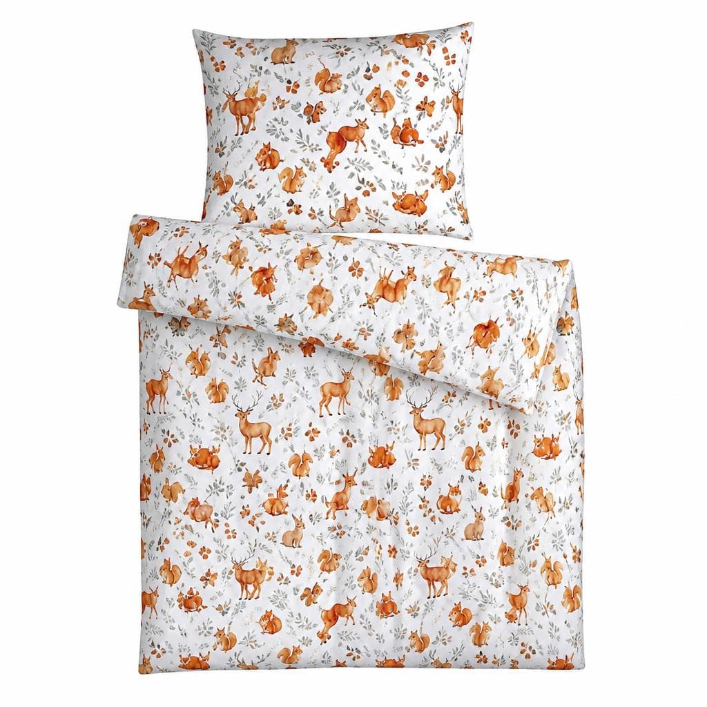 Satin-Bettwäsche Wild, 70x90/140x200 cm Esposa – XXXLutz