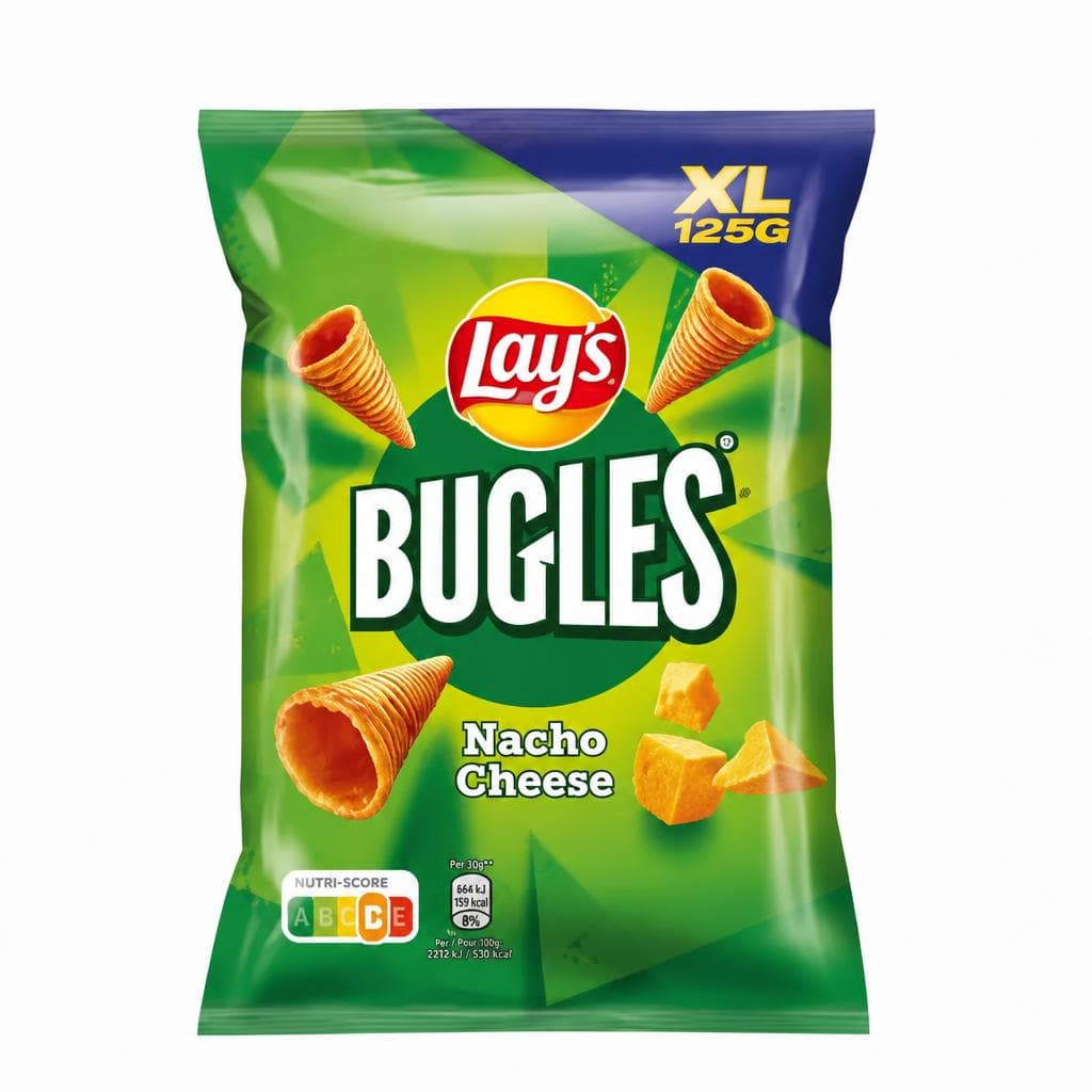 Lays Bugles Nacho Cheese, 125 g – Spar