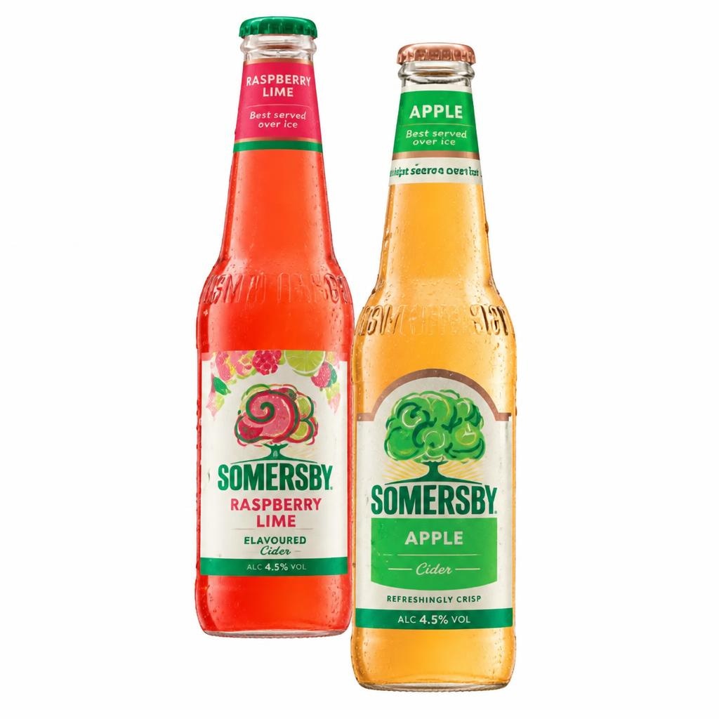 Somersby Apple Cider od. Raspberry Lime Cider 0,33 l Angebot bei Penny