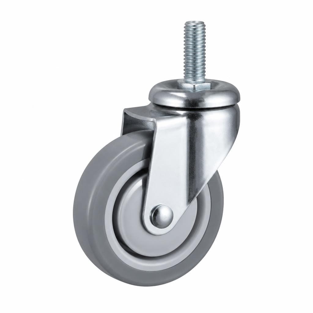 App-Lenkrolle PVC mit Schraube, 75 mm – Zgonc