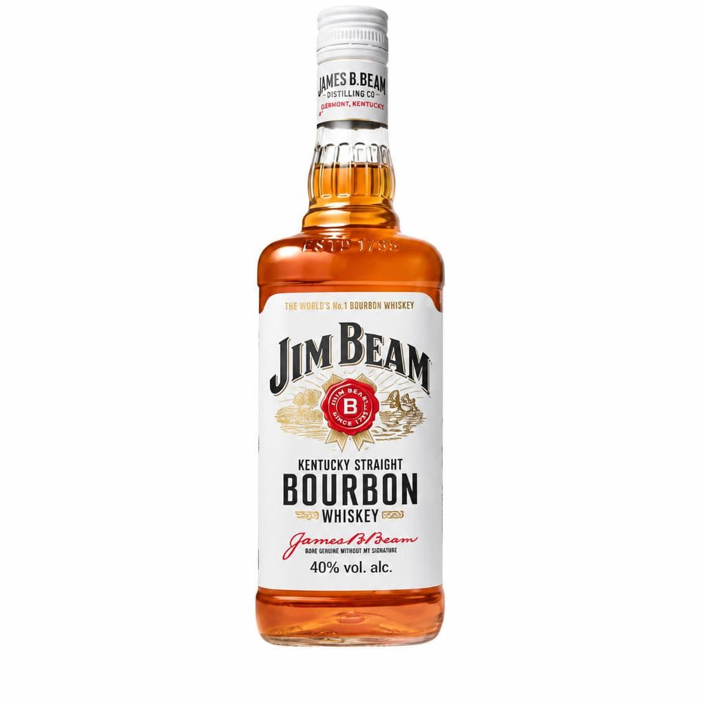 Jim Beam Bourbon Whiskey, 0,7 Liter – Spar