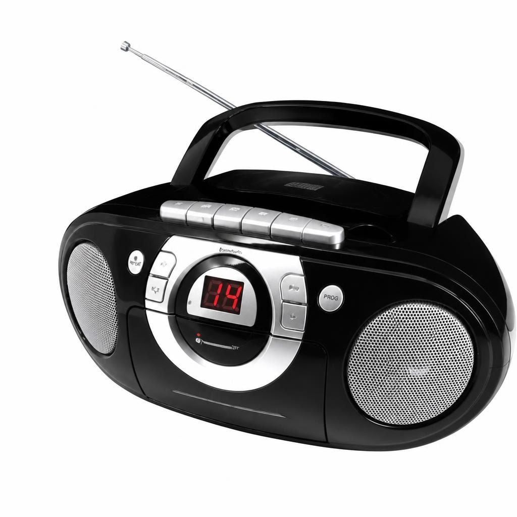 Soundmaster Tragbares CD-Kassetten-Radio Angebot bei Expert