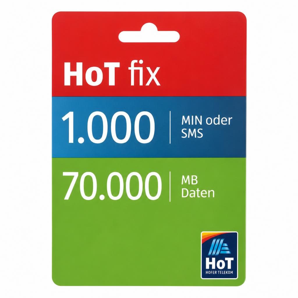 HoT fix, pro 30 Tage – Hofer