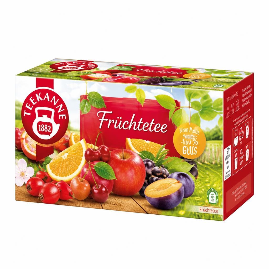Teekanne Früchtetee, 17-20 Teebeutel – Billa