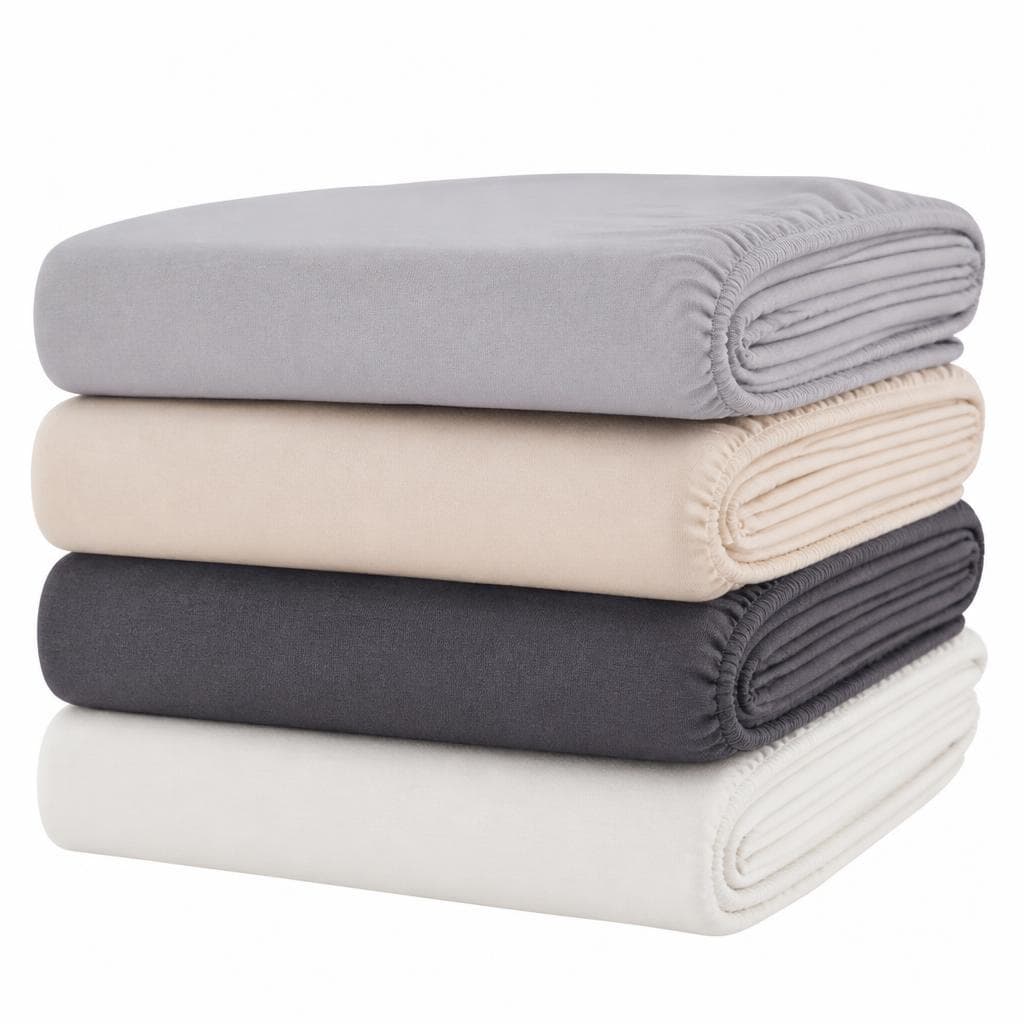 Bambus-Topper-Spannbetttuch, ca. 180–200x200 cm DREAMTEX – Norma