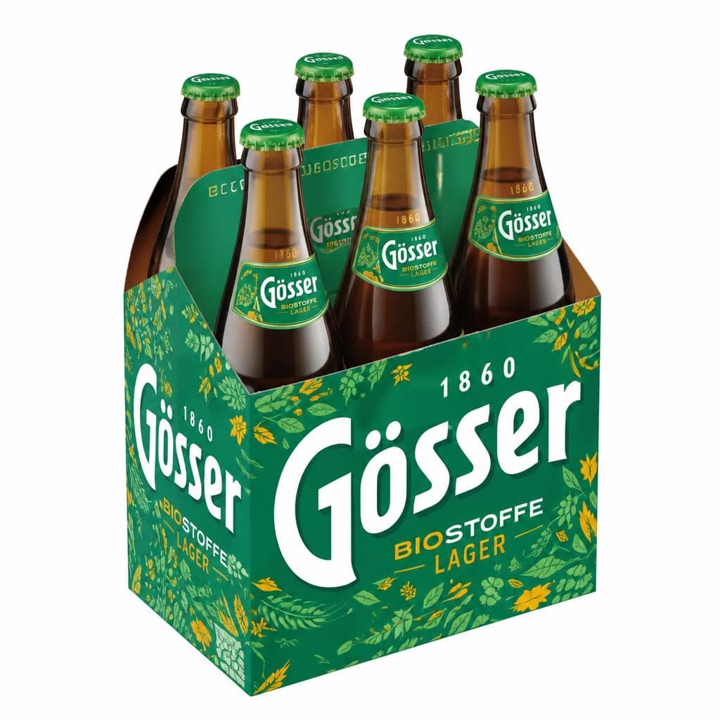Gösser Bio-Stoff Lager, 0,5 Liter – Interspar