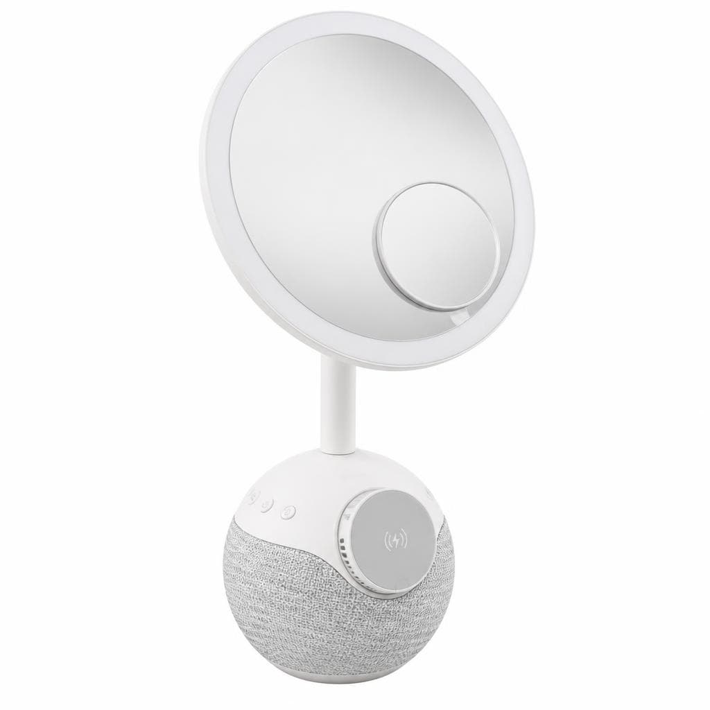 LED-Schminkspiegel mit Wireless Charger und Lautsprecher Nabo – Interspar