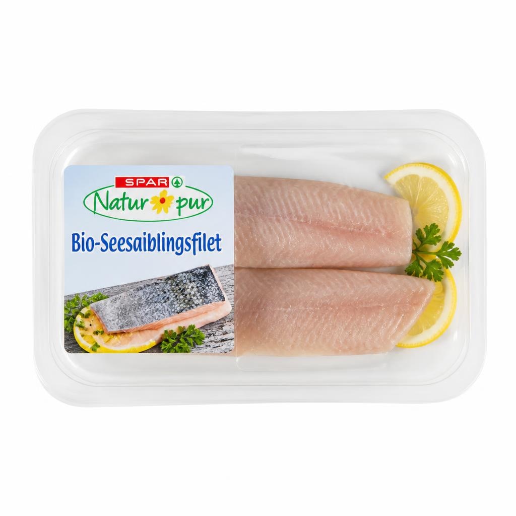 Bio-Seesaiblingsfilet 100 g Natur Pur Angebot bei Interspar