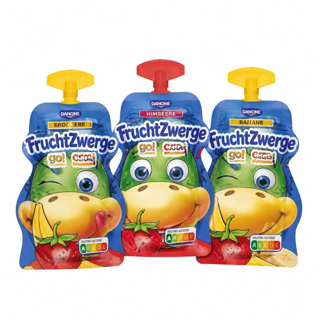 Danone FruchtZwerge go!, 70-g-Quetschbeutel – Interspar