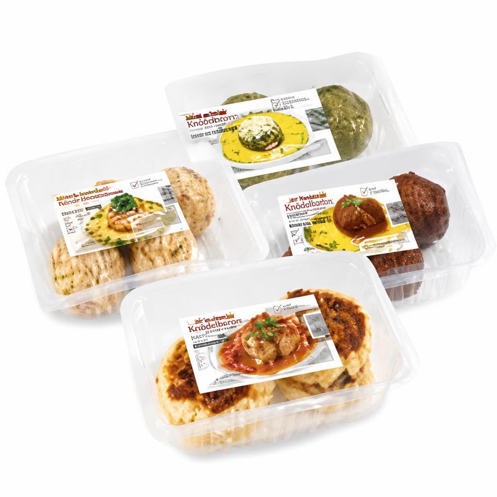 Der Knödelbaron Kaspressknödel, Leberknödel, Spinatknödel oder Speck-Wurstknödel, 4 Stück, 360 g oder 410 g – Maximarkt