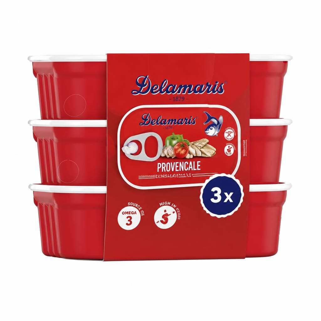 Delamaris Makrelensalat Provencale, 3x 125 g – Lidl