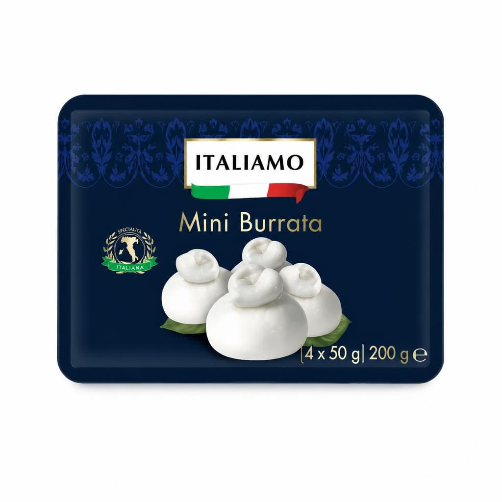 Mini Burrata, 4 x 50 g Italiamo – Lidl