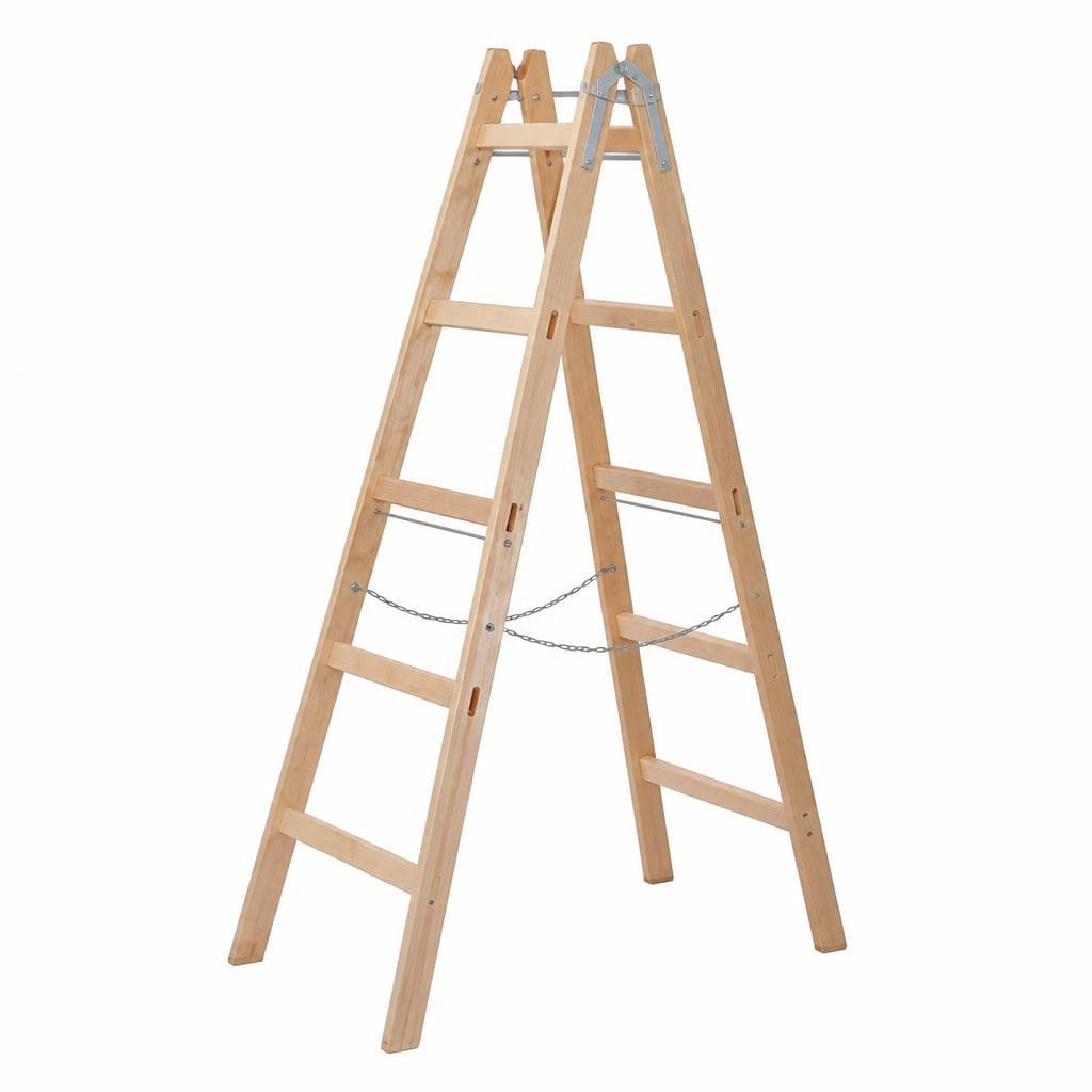 Holz-Maler-Stehleiter 5-stufig, 170 cm Angebot bei Bauhaus