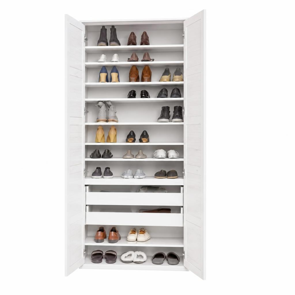 Schuhschrank ca. 90/197/39cm HOM'IN Angebot bei XXXLutz